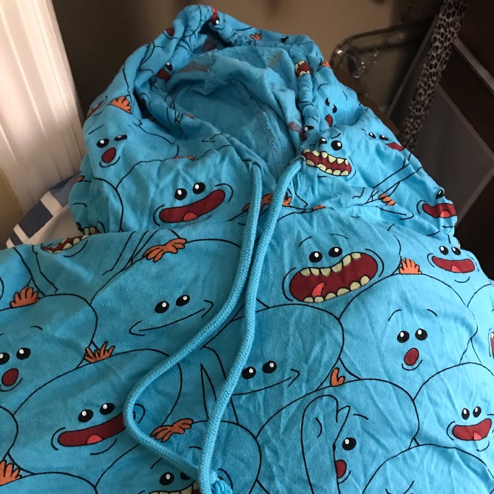 Mr Meeseeks lightweight loot exclusive hoodie XL